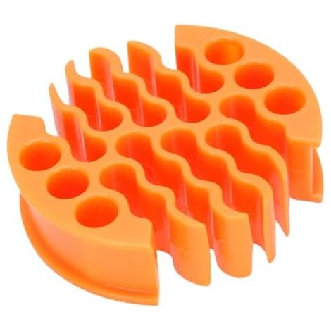 Organisateur de Câbles Réseau, Outil PC à 30 Trous pour Une Gestion Efficace des Cat 5 5E 6 au Bureau Domicile (Fil CAT5) ORANGE Fil CAT5 (1/5)