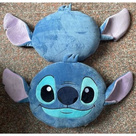 Coussin Forme Stitch - Bleu (1/2)