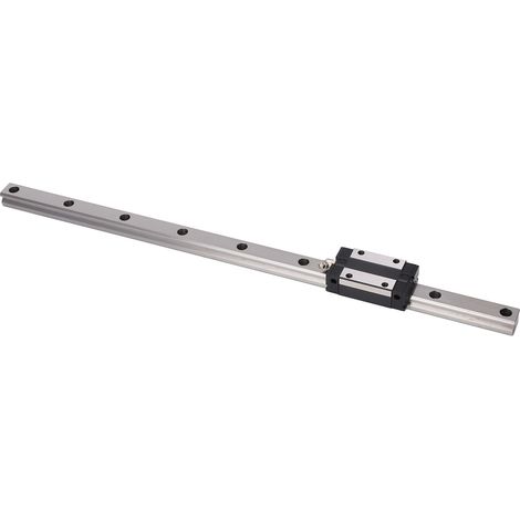 Rail linéaire coulissant en acier 500mm pour CNC et imprimante 3D, bloc EGH20CA (1/5)