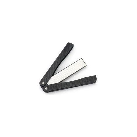 Lime diamantée pliante double face pour affûter les lames, sécateurs, burins (1/5)