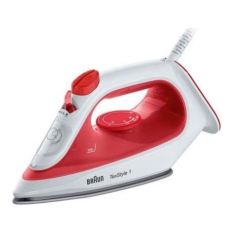 Braun TexStyle 1 Ferro da stiro a vapore rosso 1900W