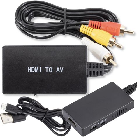 Convertitore da HDMI ad adattatore AV RCA PAL/NTSC (1/5)