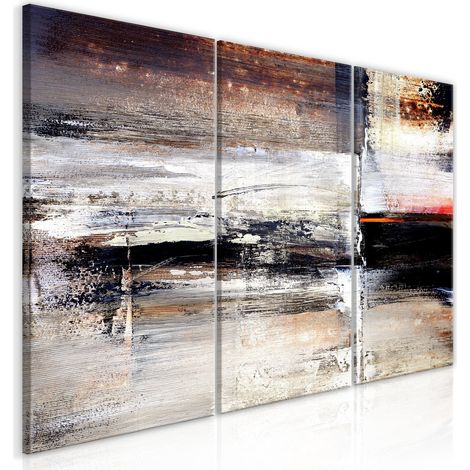 Tableau Calm Hum 3 Parties - 120 x 60 cm (1/4)