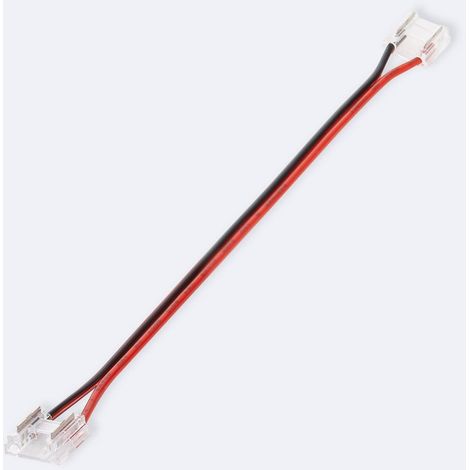 LED Streifenverbinder 12/24V DC SMD und COB IP20 Breite 8mm doppelt mit Kabel 8 mm - 5 A (1/2)