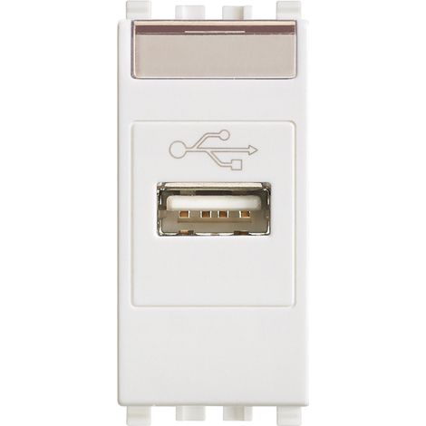 VIMAR - 20345.B Toma USB blanca
