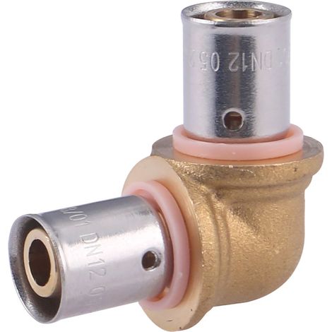 Coude égal à sertir pour tube PER NOYON & THIEBAULT Ø12 (1/5)
