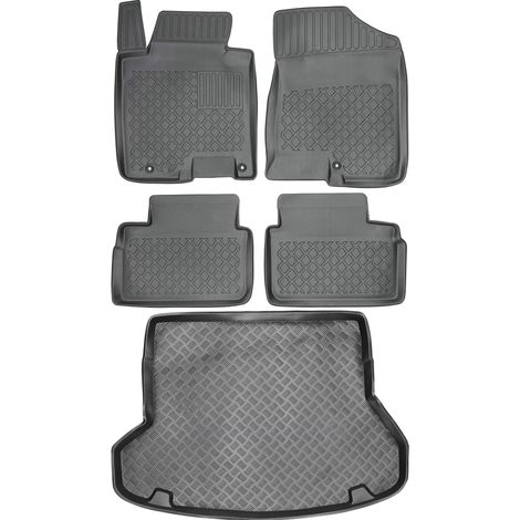 Juego de alfombrillas para Kia Ceed II Kombi (2012-2017) - Alfombrilla para coche + alfombrilla para maletero (1/5)