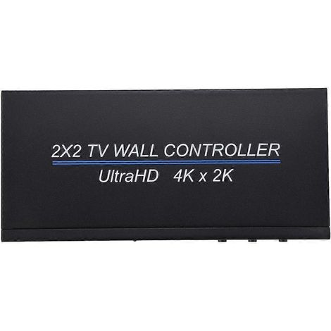 Contrôleur mural TV HDMI BT14 Ultra HD 4K x 2K 2X2, processeur de fusion multi-écrans (1/4)