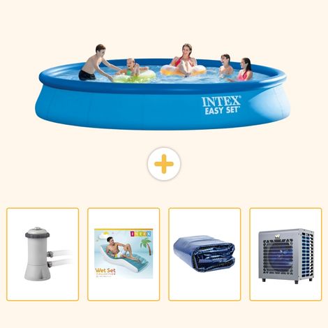 Intex Piscine Easy Set Ronde - 457x84 cm - 5-pièces S286 (1/5)