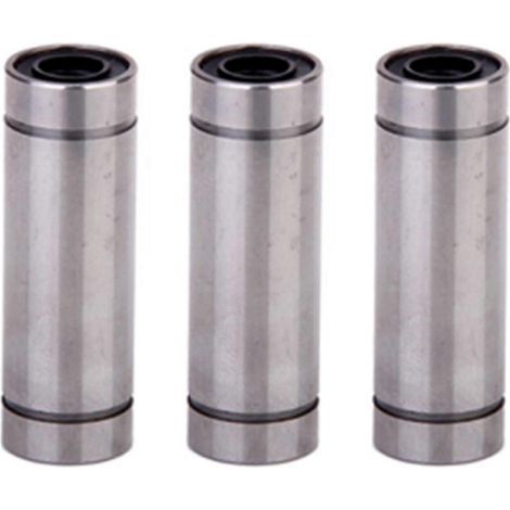 3X LM8LUU 8mm Linearkugellagerbuchse()