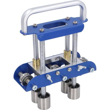 Cintreuse à Rouleaux à Trois Stations, Rouleau à Billes en Tôle, Angles de 0 à 90 °, Cintreuse à Rouleaux à Billes en Tôle à Grand Rayon, Outil de Cintrage de Tôle de Toiture (1/5)