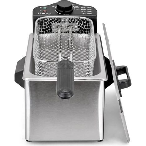 Fritteuse 3l 2000w edelstahl - Livoo - DOC216 (1/5)