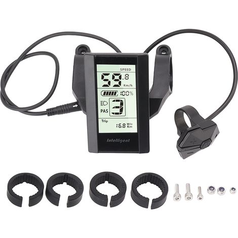 Écran LCD 800S 24V 36V 48V 52V pour contrôleur BAFANG, compatible VTT électrique, kit de conversion affichage numérique, pièce de rechange vélo électrique (1/5)