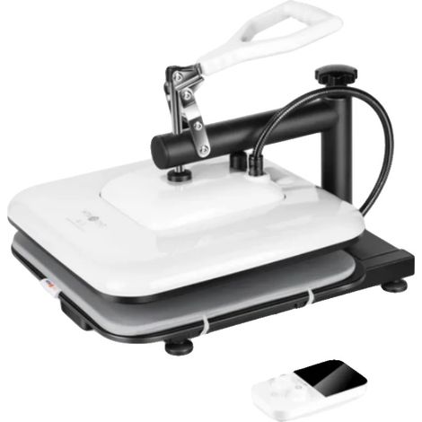 Heißpressmaschine, Schwenkdesign, schnelles Heizen, Weiß, EU-a (1/2)