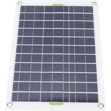 Chargeur solaire portable avec contrôleur intelligent intégré, étanche, pour camping-car, 30 W, 12 V (1/5)