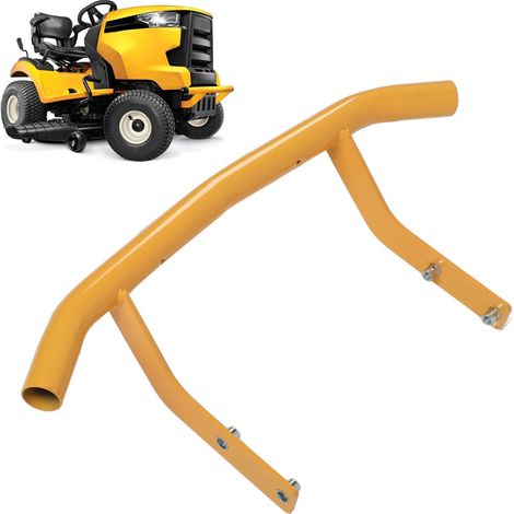 Gelber Frontstoßstangensatz für CUB CADET GT XT1 XT2 50 GX54 ST54 LX54 LX50 19A30020100 (übergroß und übergewichtig) (1/5)