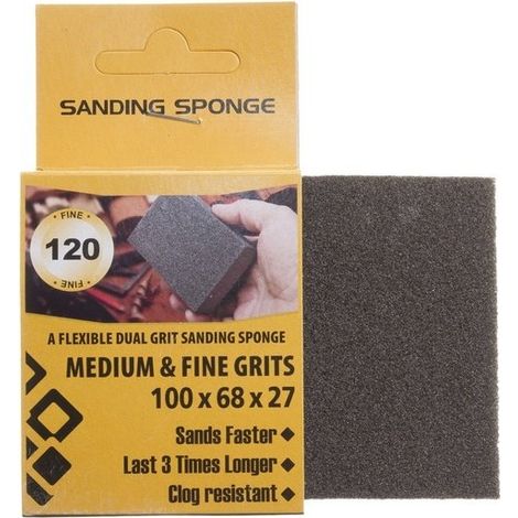 Spugna abrasiva Forte 100x68x27nr120 120 grana ergonomica (1/2)