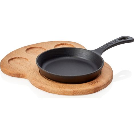 WAS - Assiette de service avec poêle à frire