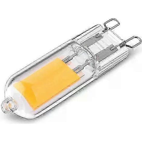 Dimmbare LED-G9-Lampe 6W 9W 12W AC110V 220V COB-Glas-LED-Lampe als Ersatz für Halogenlampen, geeignet für Pendelleuchten und Kronleuchter – JXLGV (1/5)