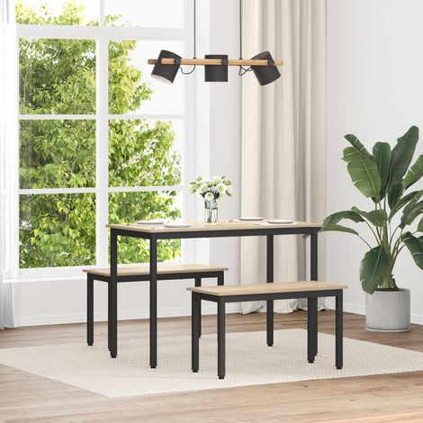 vidaXL Bench Sonoma 80 x 35 x 45 cm Engineered Wood