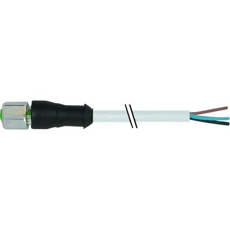 [NEUWERTIG] B-Ware Murrelektronik Sensor Aktor Steckverbinder Verbindungskabel Buchse M12 Grau 10m