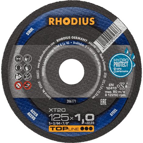 RHODIUS XT20, 25 Stück, 180 x 1,5 mm, Trennscheibe (1/3)