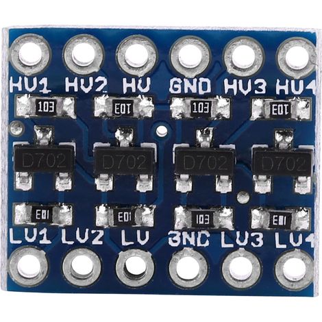 Module convertisseur bidirectionnel 4 canaux I2C/I3C à niveau logique 5 V/3,3 V (1/5)