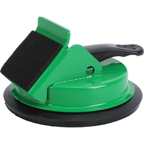 Outil écart sol robuste frappe 45°, ventouse puissante 70kg pour parquet - Vert