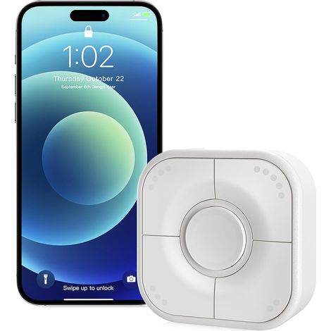 Bouton, Interrupteur sans Fil Intelligent, Contrôleur de scène, Interrupteur de lumière, Variateur et Télécommande et d’automatismes (1/5)