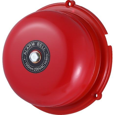 Sonnette d'alarme, sonnette d'alarme pour bateau, sonnette d'alarme de sécurité 12 Vcc, 10 cm