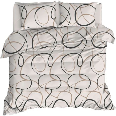 Copripiumino, copripiumino, biancheria da letto Set Cream (1/2)