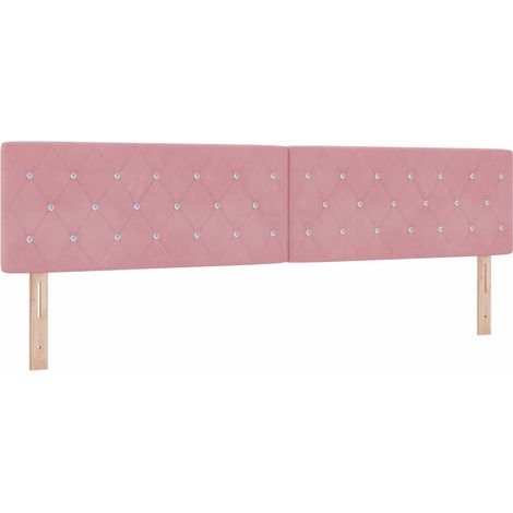 Maison Exclusive - Testiera Rosa 200 cm Velluto