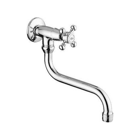 RUBINETTO SNODO CON BOCCA ORIENTABILE SERIE VIOLA Misura: Cromo