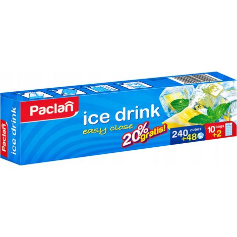 340903 Bolsas de hielo Paclan 240 unidades + (1/3)