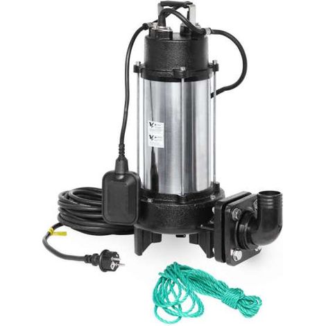 IBO KRAKEN 1800 (230V) 1,8 KW Schneidradpumpe Schmutzwasserpumpe mit Schneidwerk u. Schwimmer
