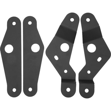 Paires de supports de montage double phare en acier pour montant A, compatible Bronco 2 et 4 portes 2021-2023 (1/5)