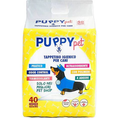 TAPPETINO PUPPY PET MONOUSO CM.60X90 PZ.40