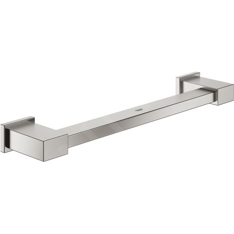 Grohe Essentials Cube Barre d'appui Finition inox brossé infinity, 40514DC1 (1/3)