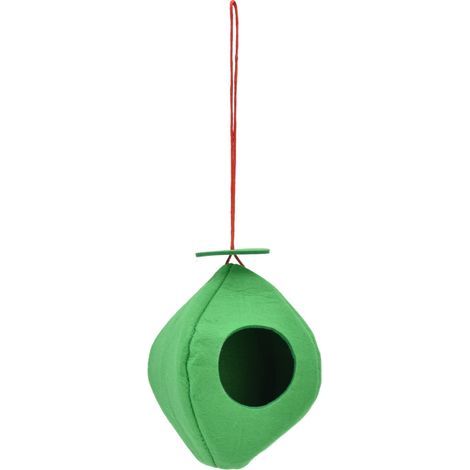 Jouet perroquet – balançoire + perche – bois – hamster / petit animal – fournitures (1/5)