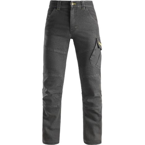 kapriol jeans da lavoro "nimes" grigio, tg l