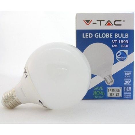 Trade Shop - LED-LAMPE GLOBUS SPHERE V-TAC NATÜRLICHES KALTWEISSES LICHT E27 13W -