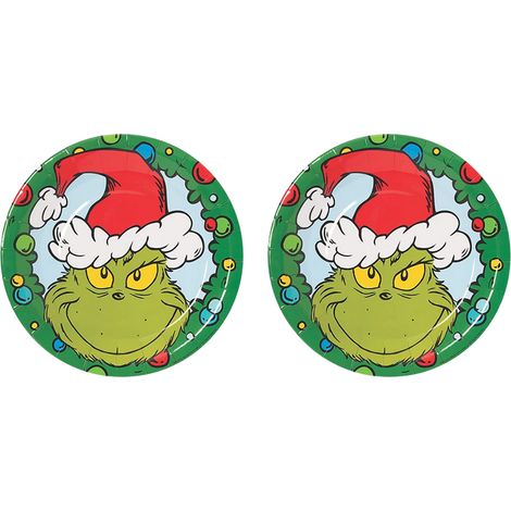 Grinch-Auto-Untersetzer, weihnachtlicher Auto-Becherhalter, Einsatz-Untersetzer, universeller Untersetzer für Auto-Innenausstattung (E) (1/2)