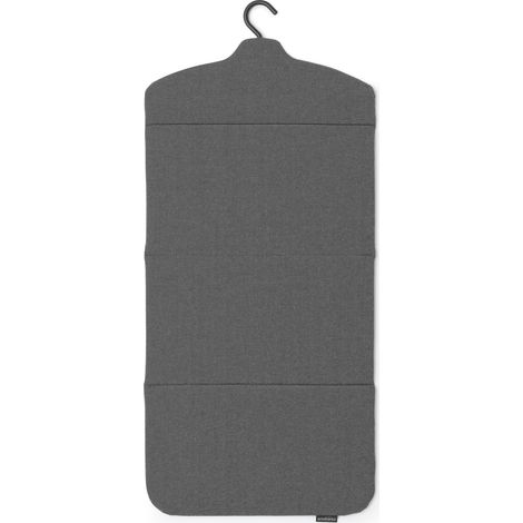 Brabantia Bügeltisch für Dampfbügelgerät Faltbar Pfeffer 40x85 cm