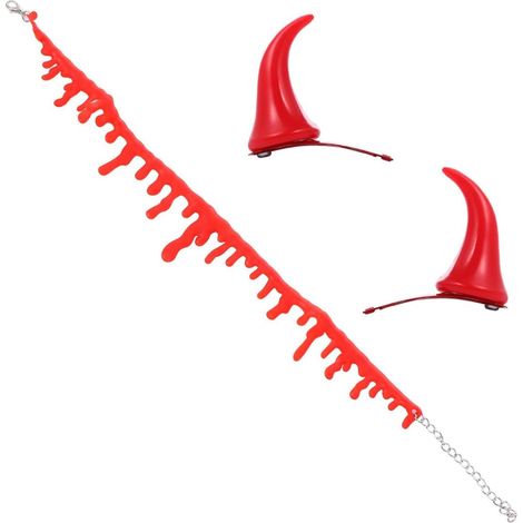 2 set di collane e accessori per capelli di Halloween (1/5)