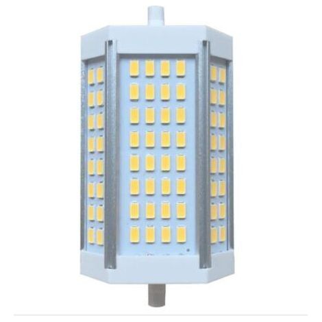 BUNTHAUS (Blanc Naturel 4000K)  Ampoule LED R7S 118mm à gradation 30W, Projecteurs de type J à double culot, 200W Halogène T3 Equivalent, 3000LM, Lampes murales de sécurité de sol, lumière du jour