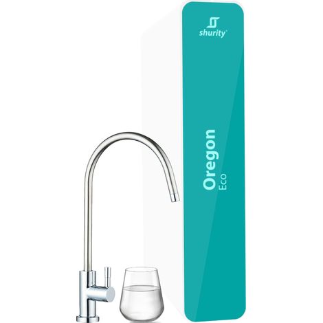 Depuratore acqua con Osmosi Inversa diretta Sottolavello Shurity Oregon Eco - 1 via, Liscia (1/4)