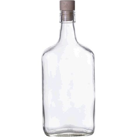 Bottiglia in Vetro Limoncello Amaretto con Tappo 700 cc