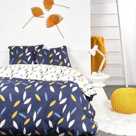 Parure de lit - TODAY Sunshine - 240x220 cm - 2 personnes - coton imprimé floral (1/3)