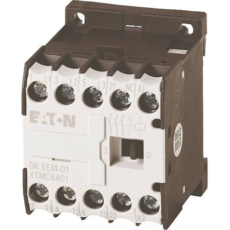 Contacteur de puissance 6A 3P AC 0Z 1R dileem-01 (230 V CA) 051633