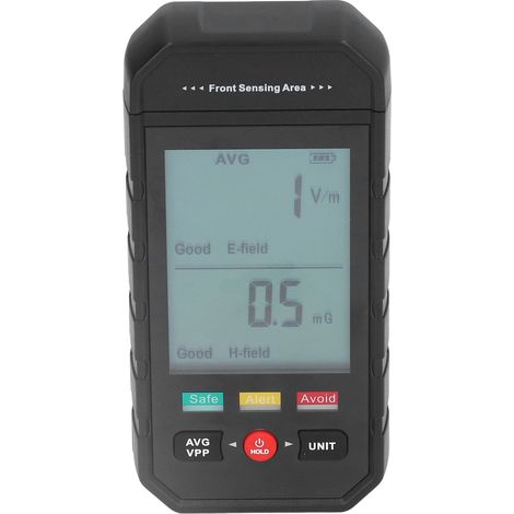 Testeur de rayonnement électromagnétique numérique LCD, détecteur de CEM pour inspections CEM à domicile, au bureau et en extérieur, chasse aux fantômes. (1/5)